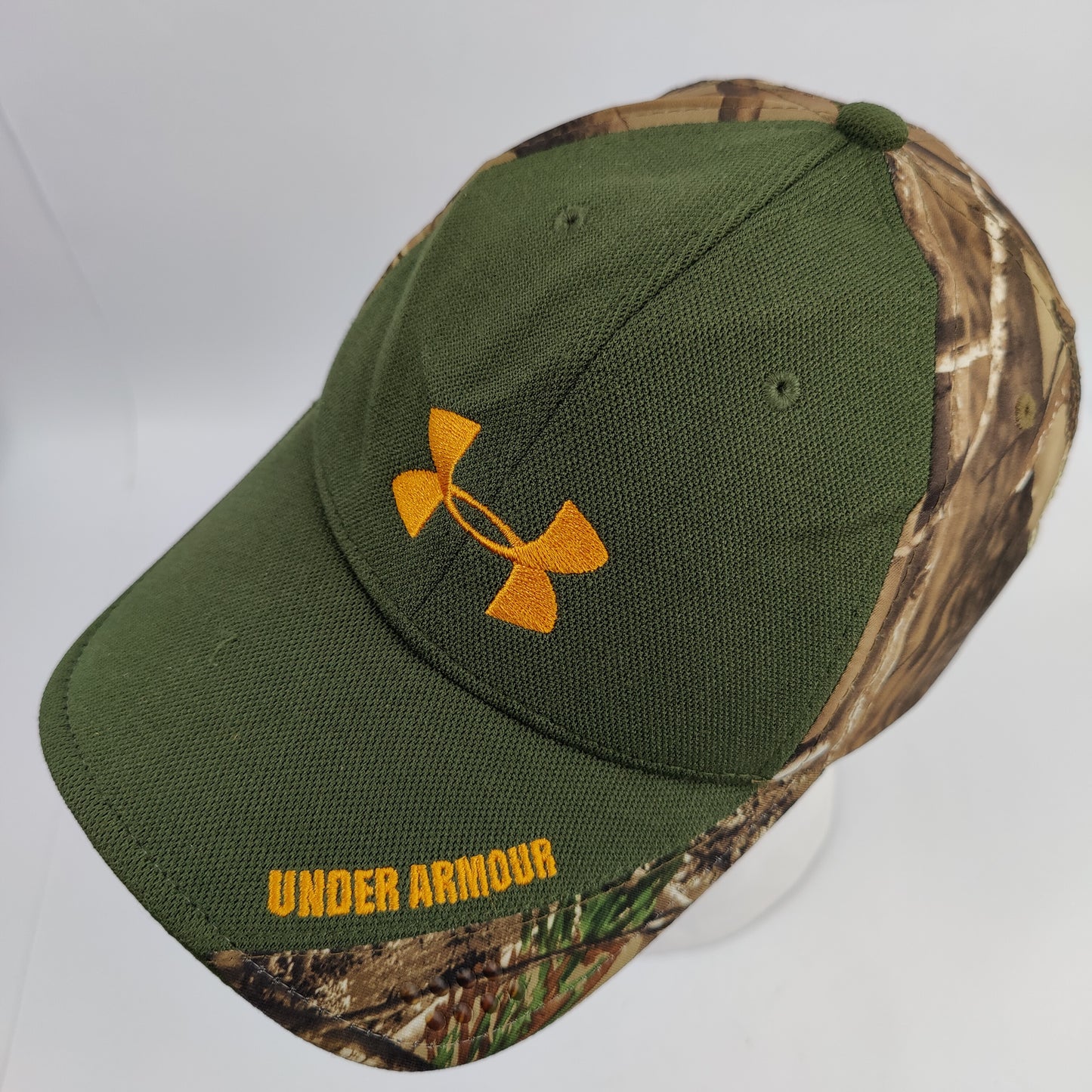 Under Armour RealTree Rimfire Fitted Cap - Green/Camo - 1039