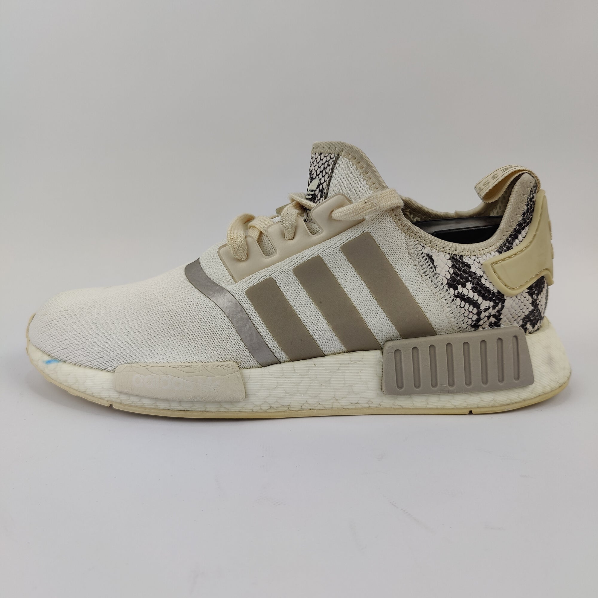 Adidas NMD R1 (UK/PK 8) - White - 4208118