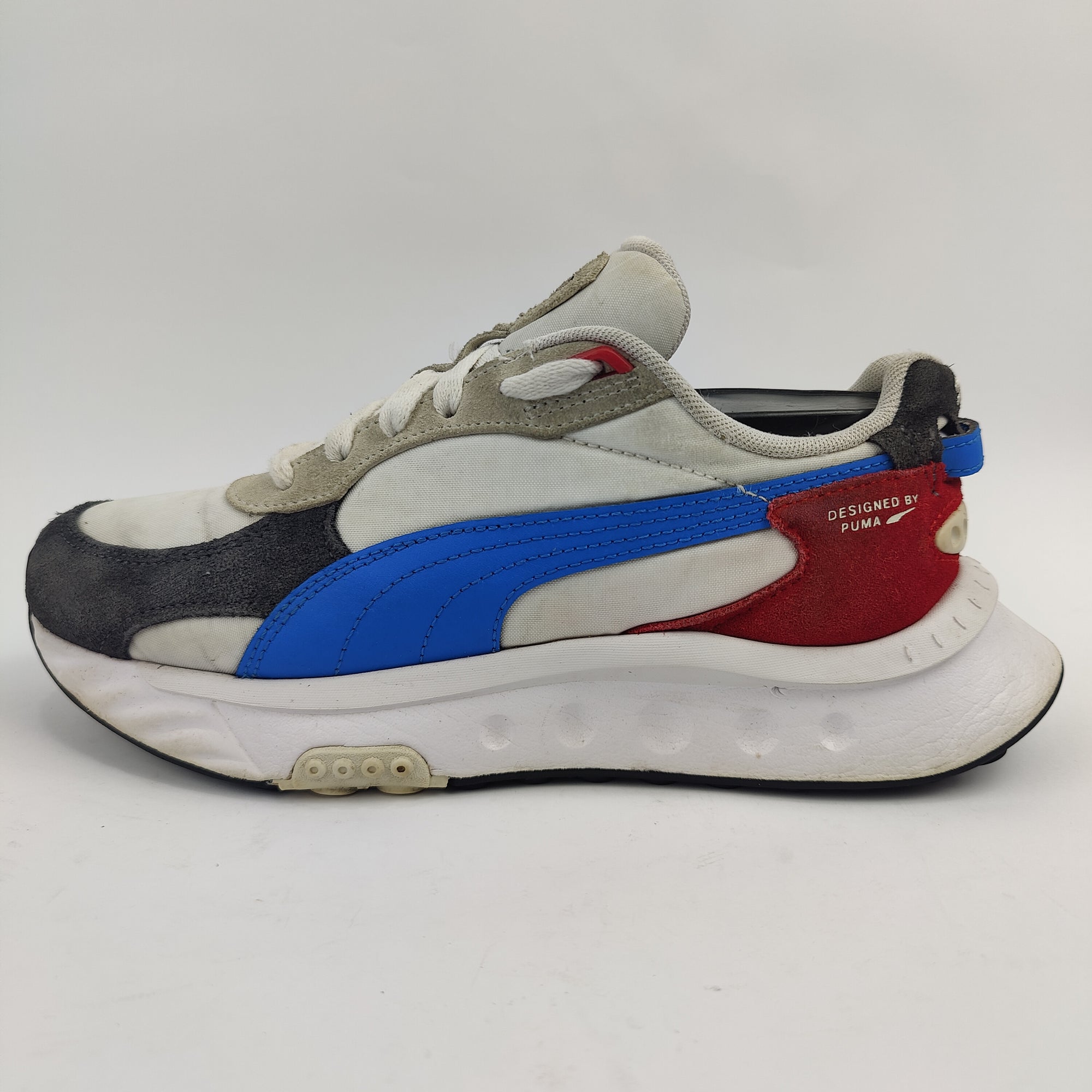Puma Wild Rider (UK/PK 4.5) - Grey - 3758455