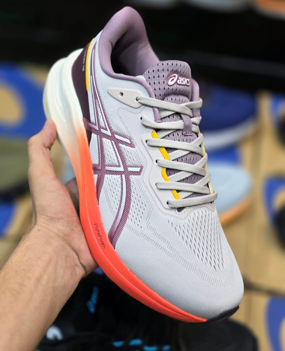ASICS GT 1000 13 Cricket (Dot Perfect) - Grey/Purple - Multiple Size