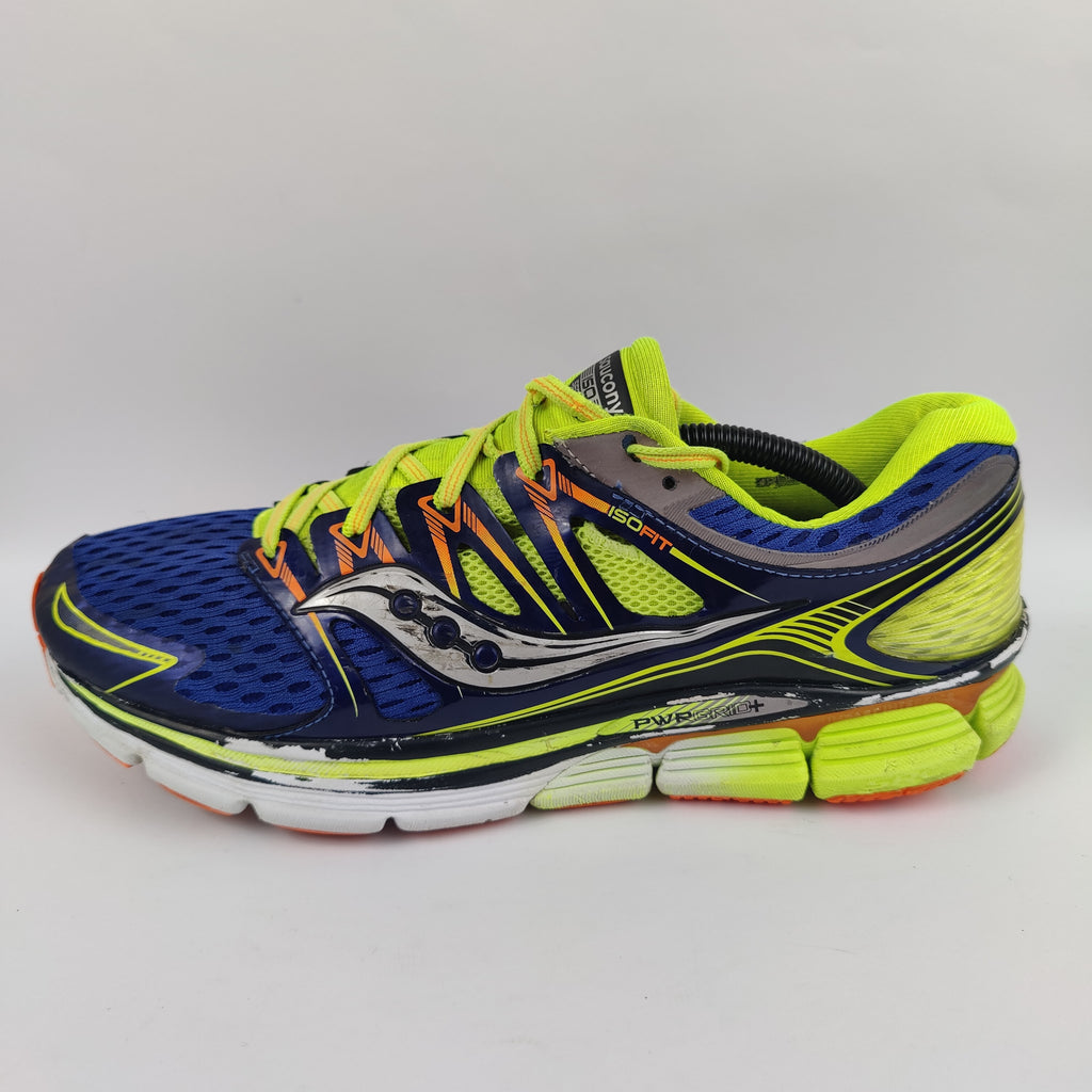 Saucony Running Triumph Iso Blue Volt - Blue/Yellow - 4601497