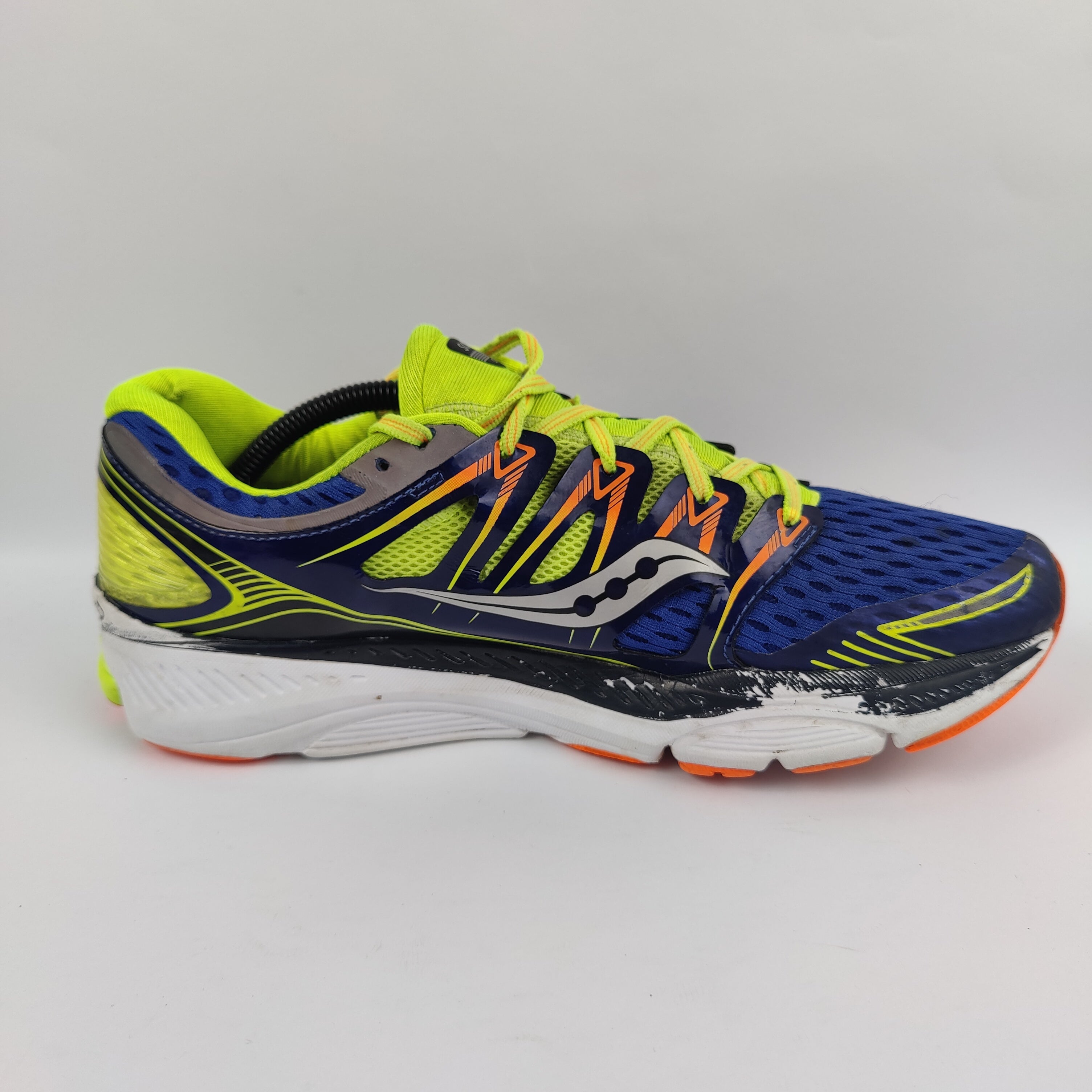 Saucony Running Triumph Iso Blue Volt - Blue/Yellow - 4601497