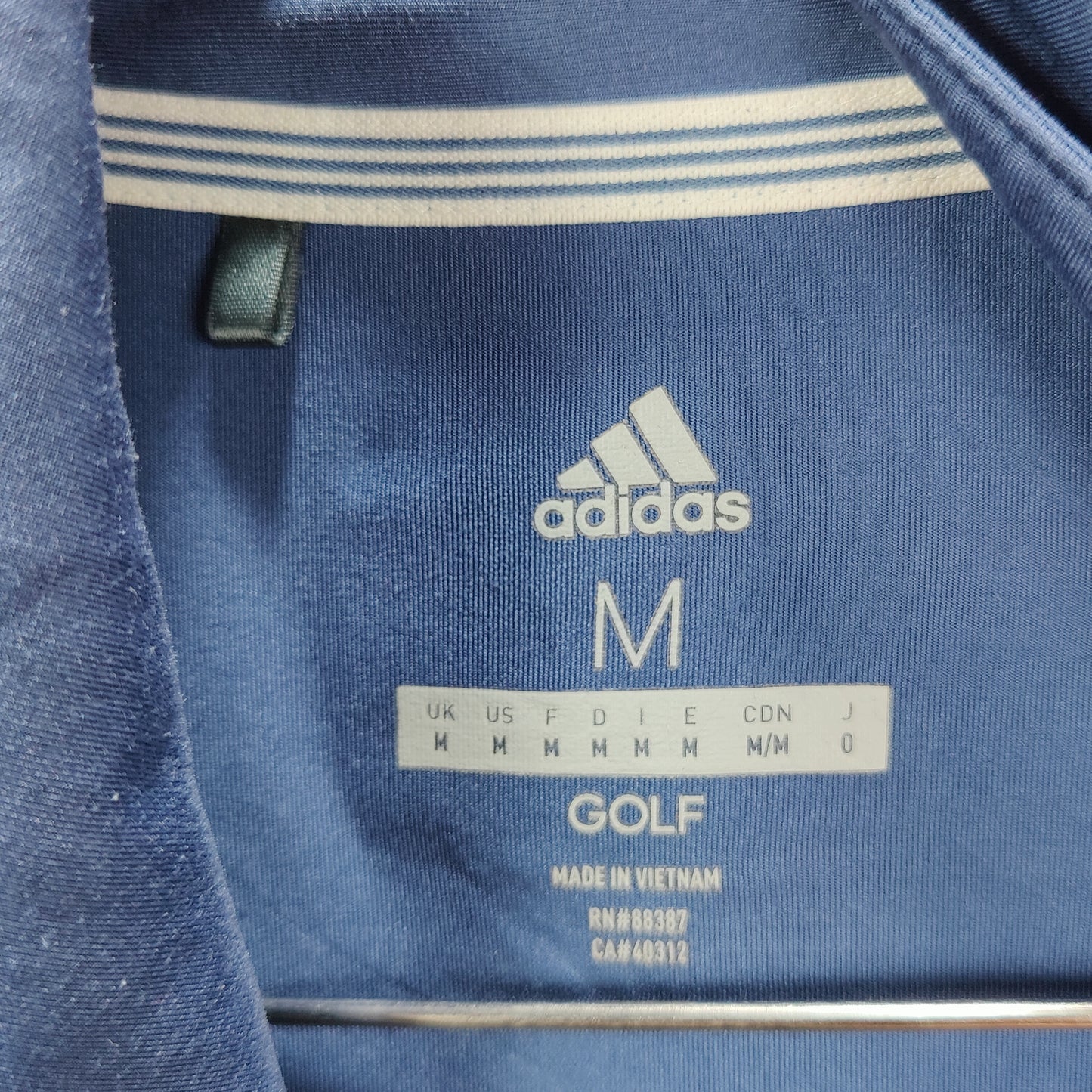 Adidas Golf Polo - Blue - TS1057