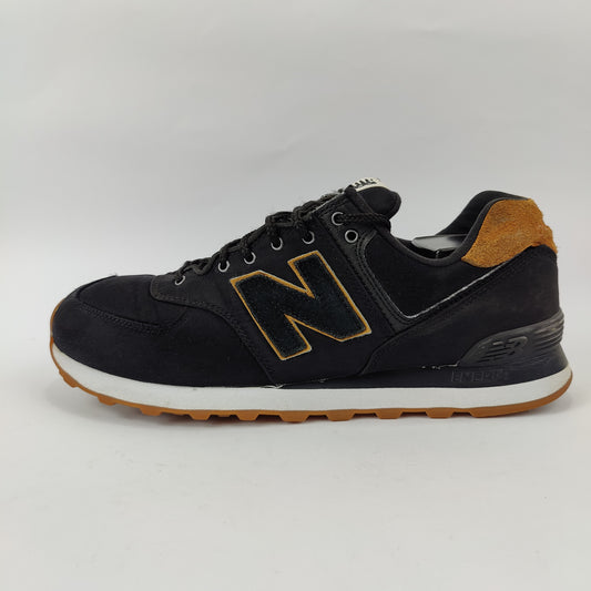 New Balance 574 (UK/PK 10) - Black - 4454578