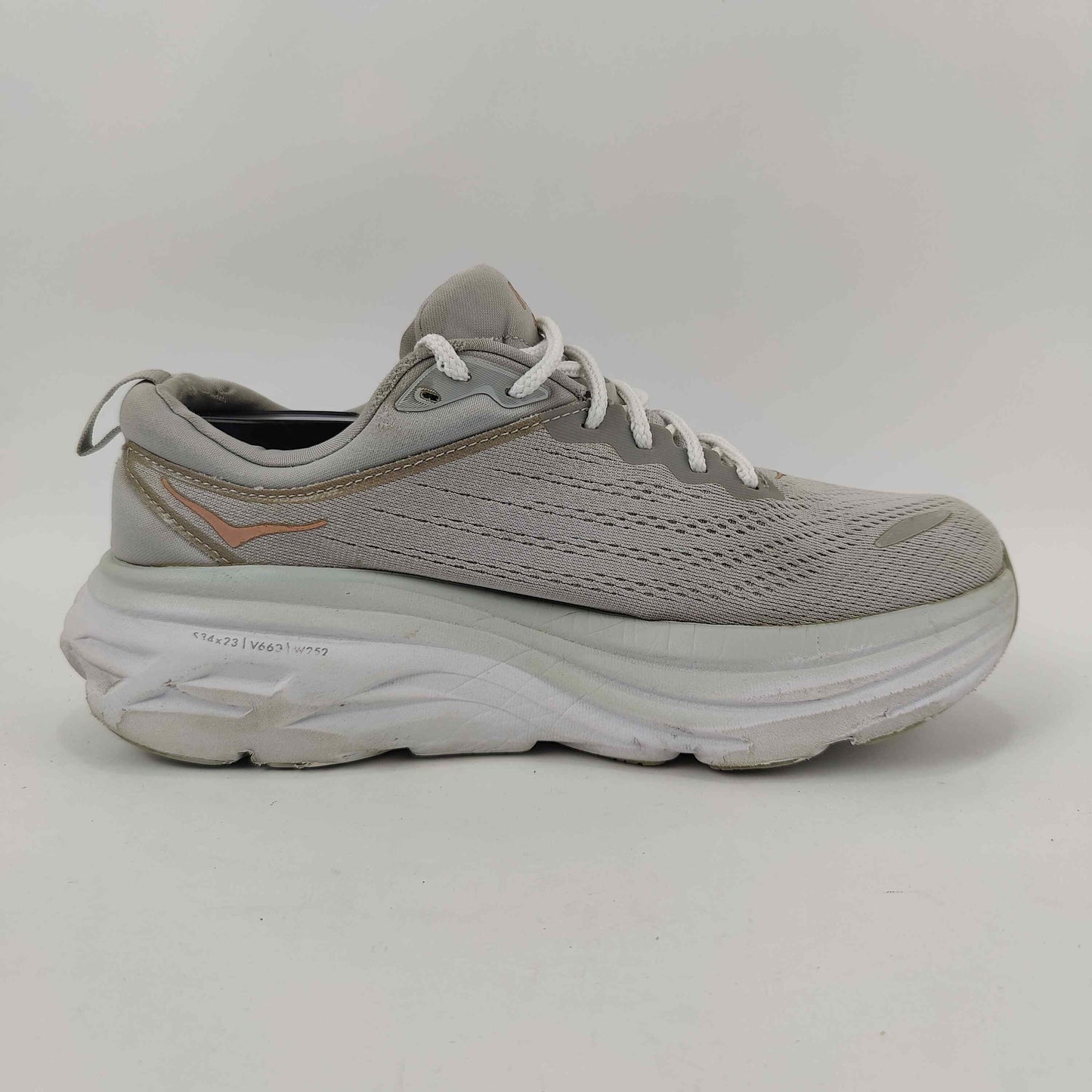 HOKA Bondi 8 (UK/PK 7) - Grey - 4104700