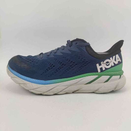 HOKA One Clifton 7 (UK 10) - Blue - 4454770