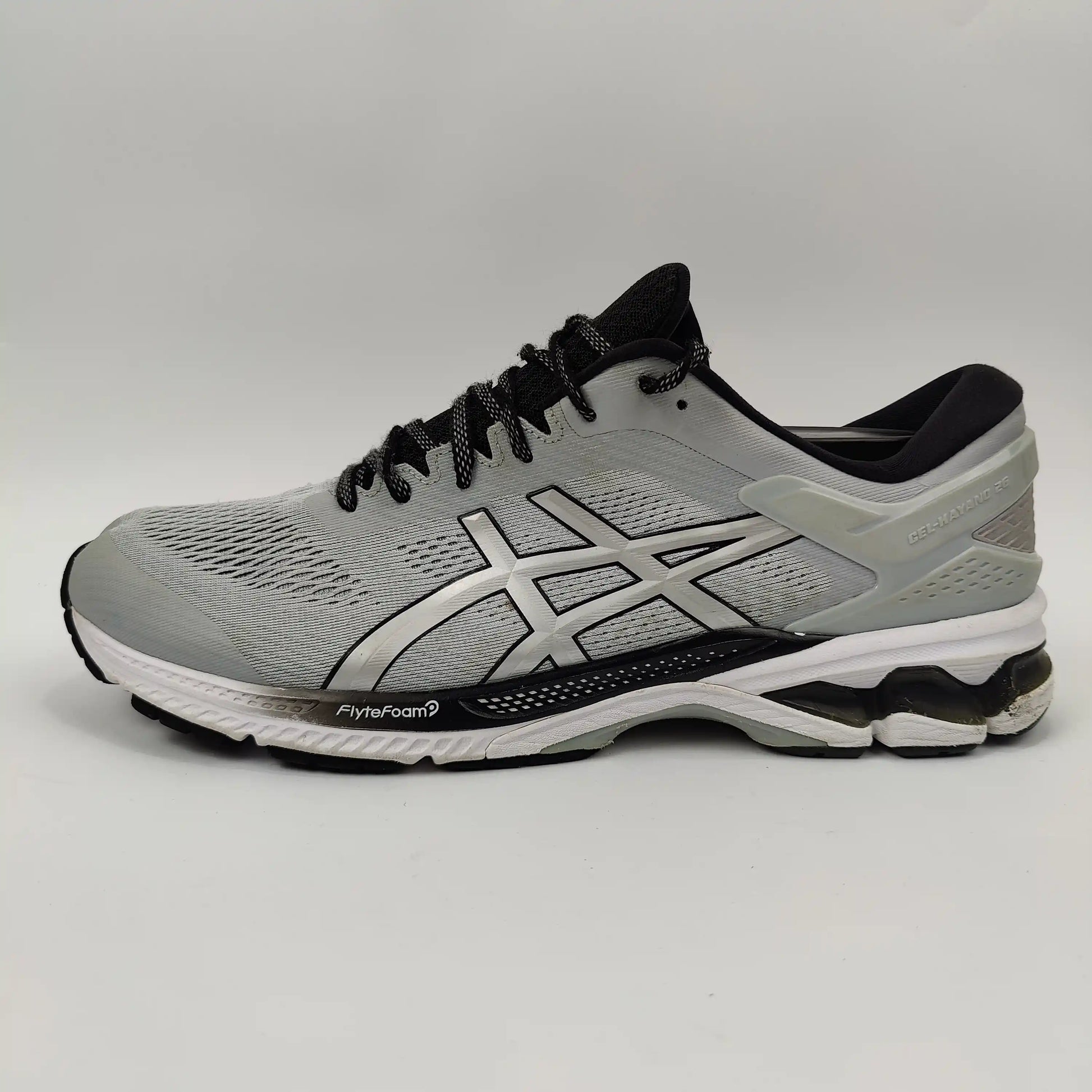 ASICS Gel Kayano 26 UK 12.5 Grey 4804968 Bonafide.pk