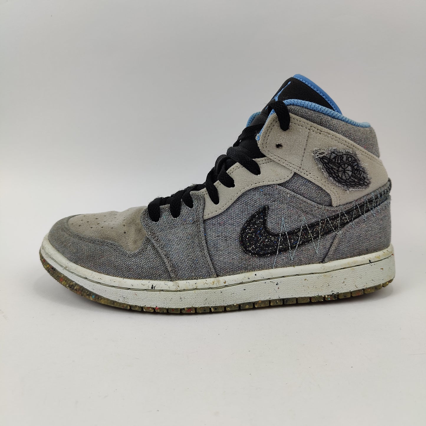 Nike Air Jordan 1 Mid Crater (UK/PK 6) - Grey - 4005154