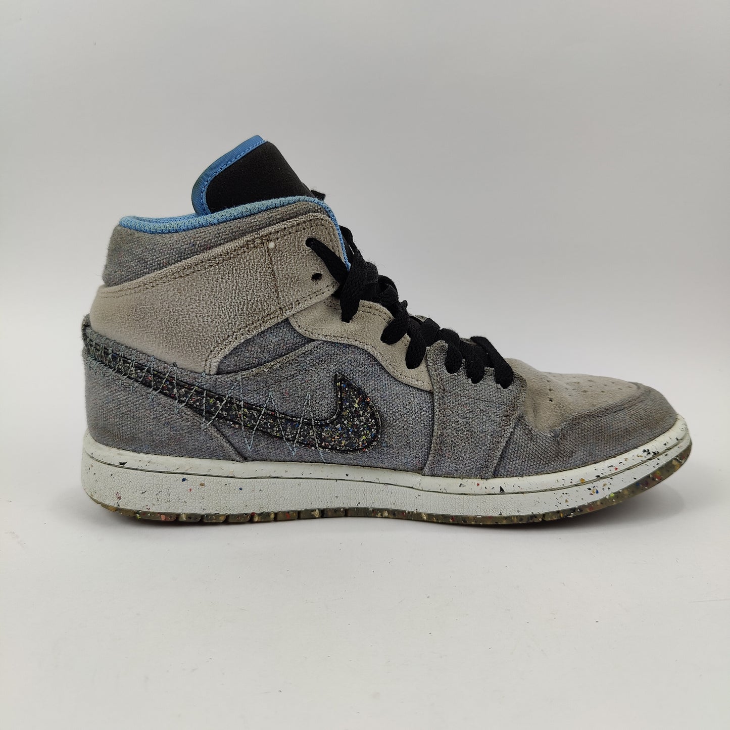 Nike Air Jordan 1 Mid Crater (UK/PK 6) - Grey - 4005154