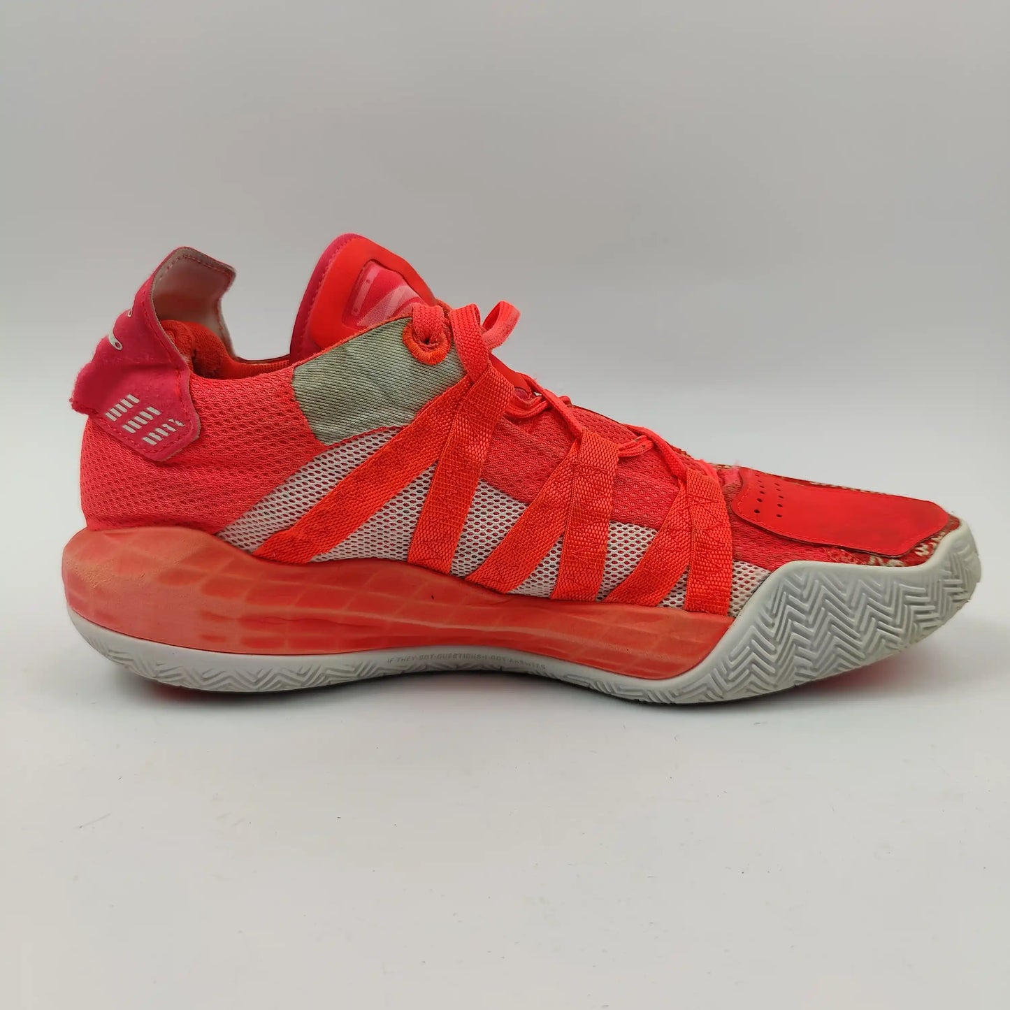 Adidas Dame 6 (UK/PK 8) - Orange - 4205922