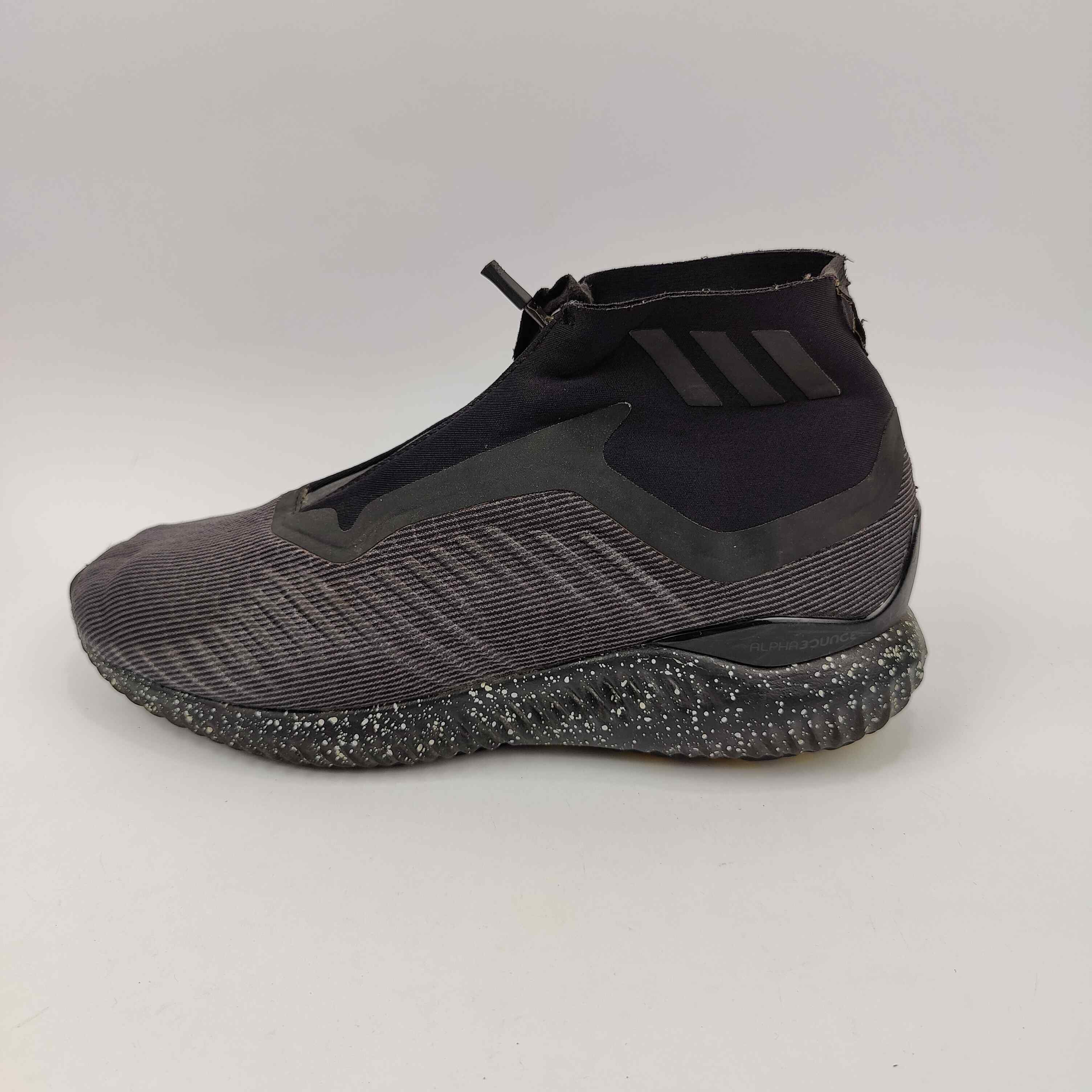 Adidas Alphabounce 5.8 Zip Up (UK/PK 7) - Grey - 4106079