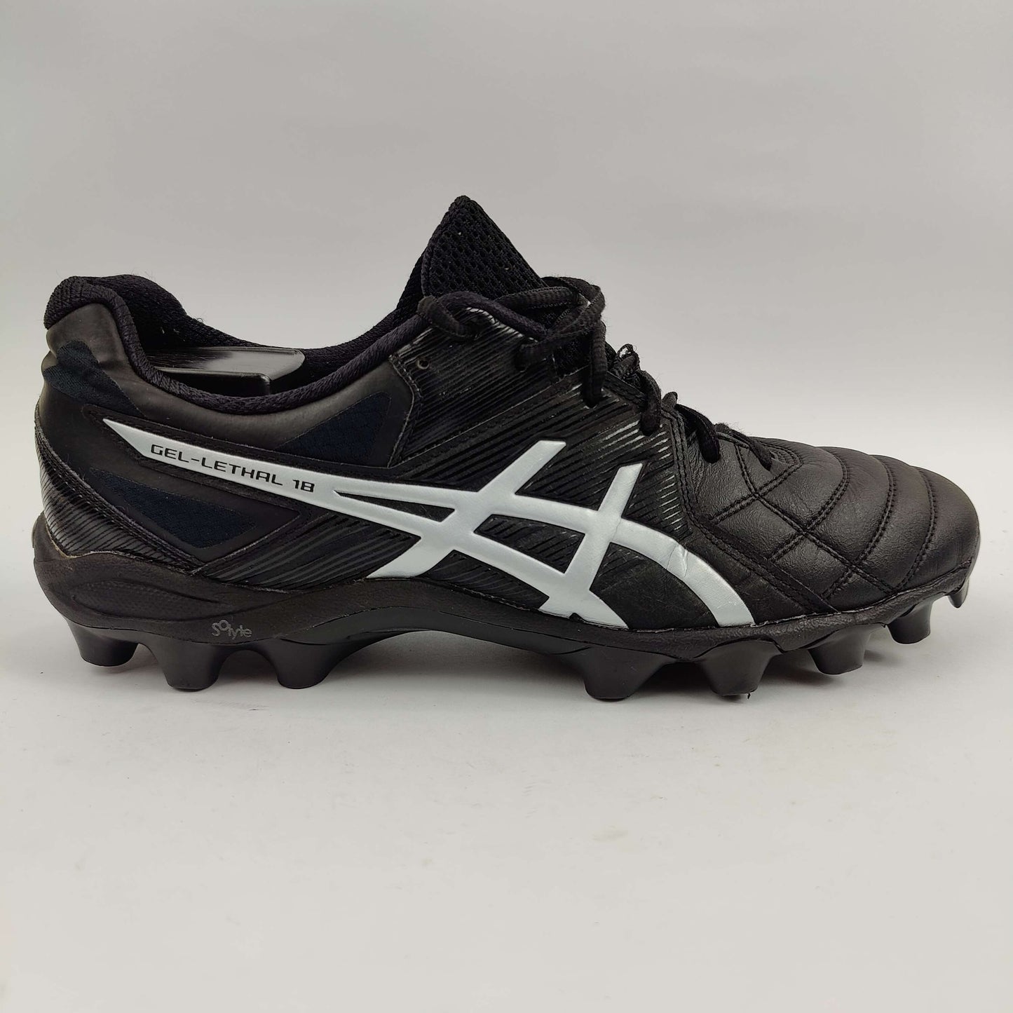 ASICS Gel Lethal Football Shoes (UK/PK 8) - Black - 4257066