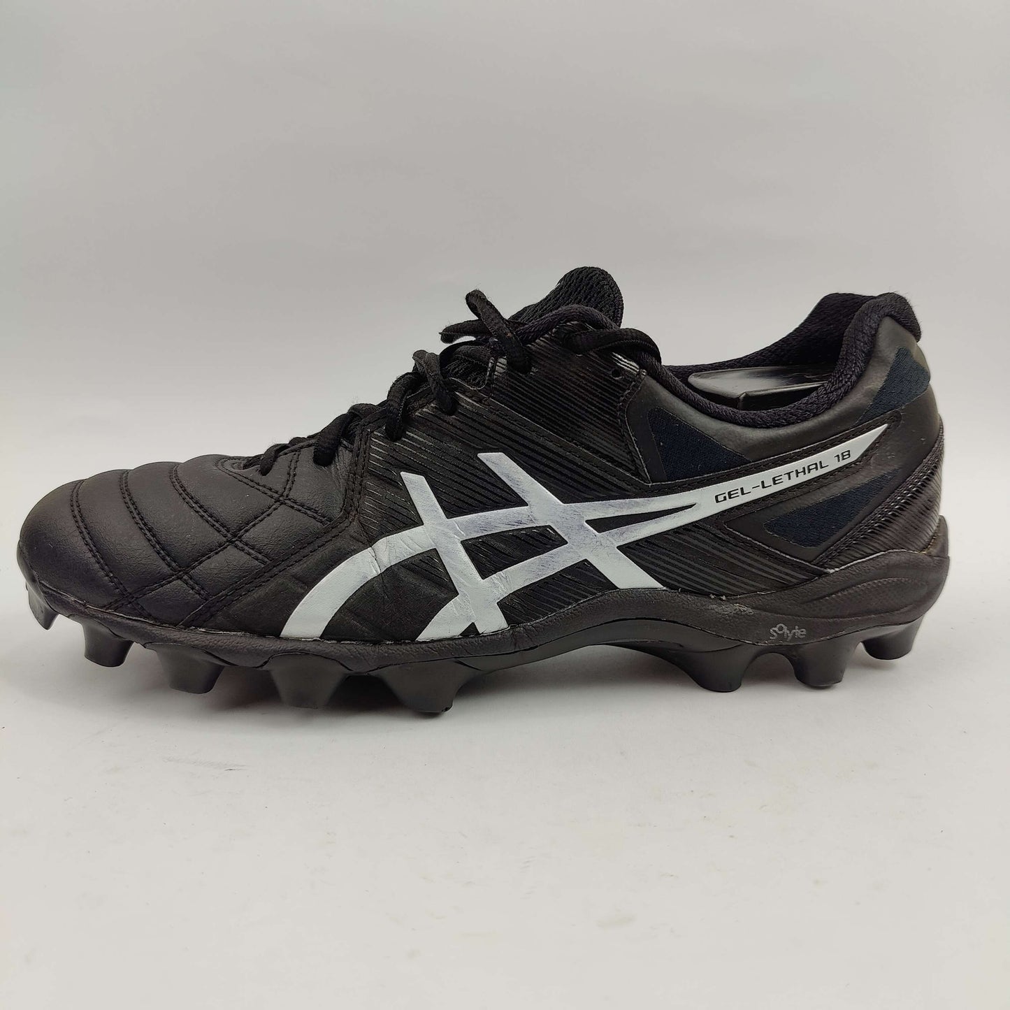 ASICS Gel Lethal Football Shoes (UK/PK 8) - Black - 4257066