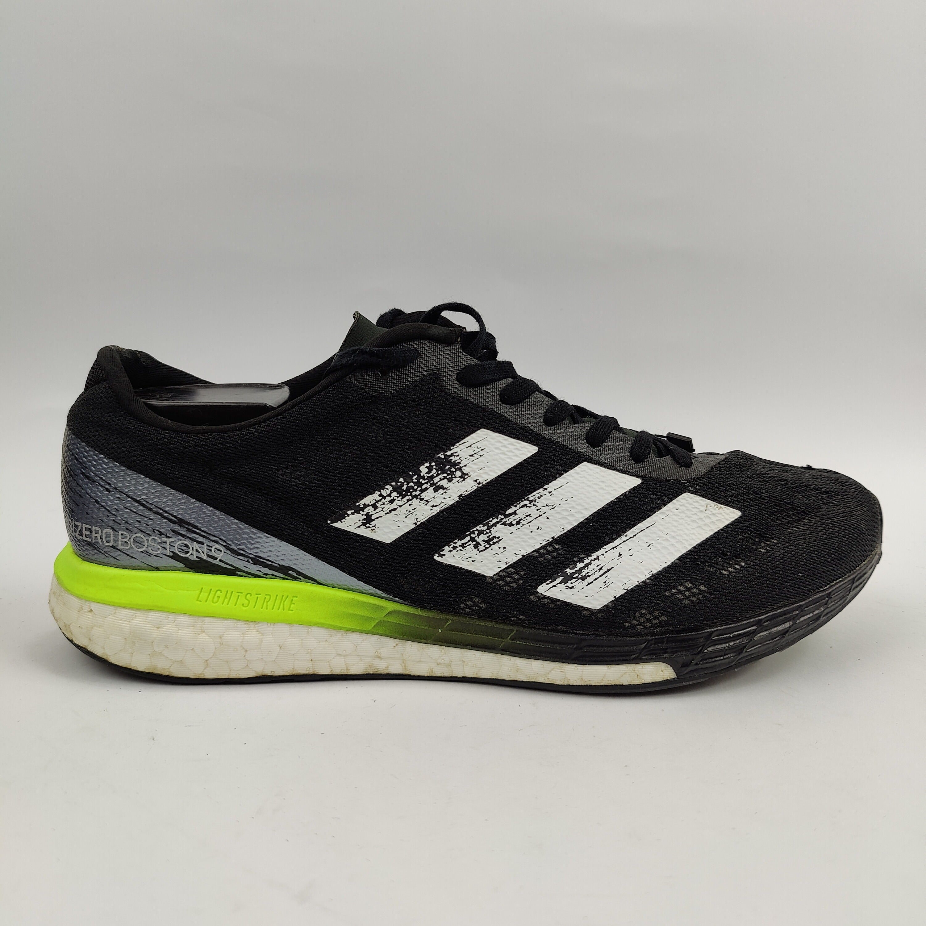 Adidas Adizero Boston 9 (UK/PK 9) - Black - 4357007