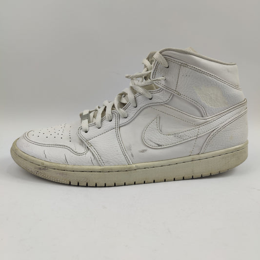 Jordan 1 Mid (UK/PK 9) - White - 4557339