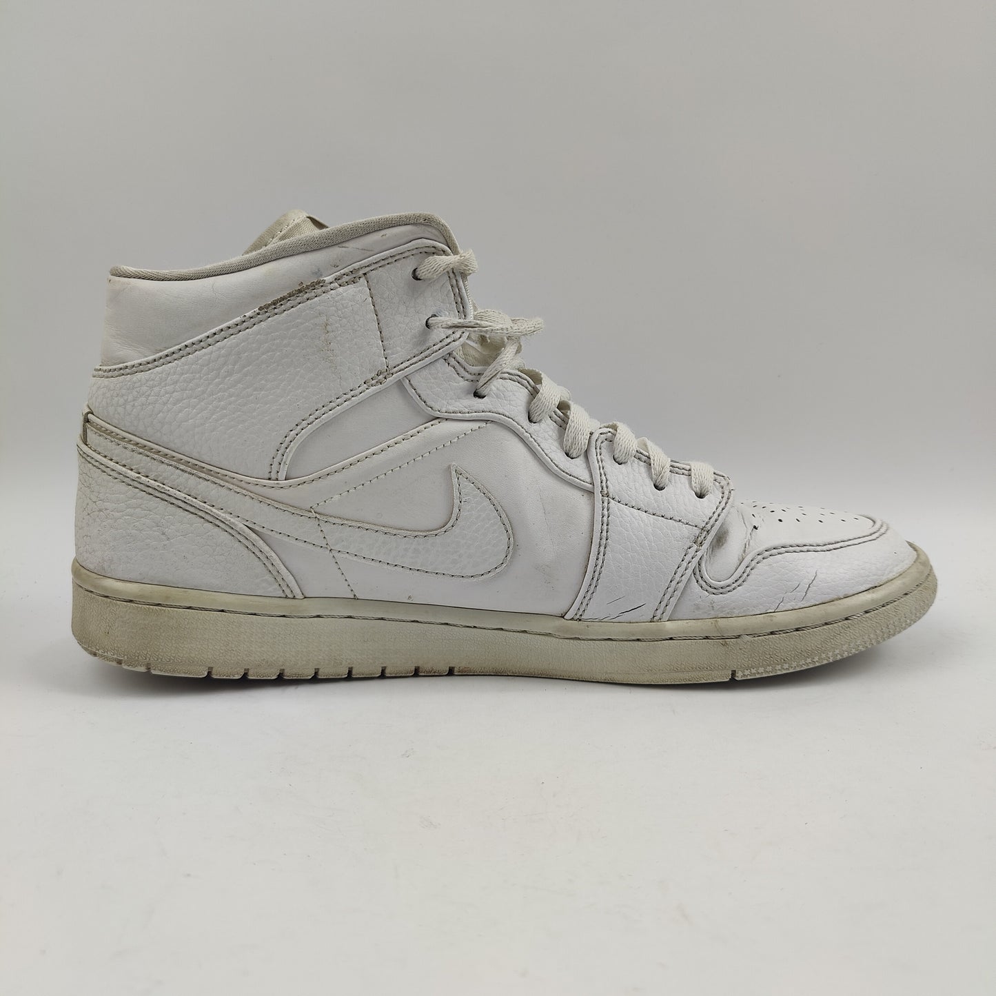 Jordan 1 Mid (UK/PK 9) - White - 4557339