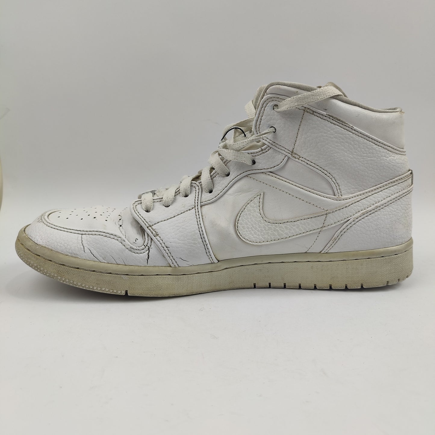 Jordan 1 Mid (UK/PK 9) - White - 4557339