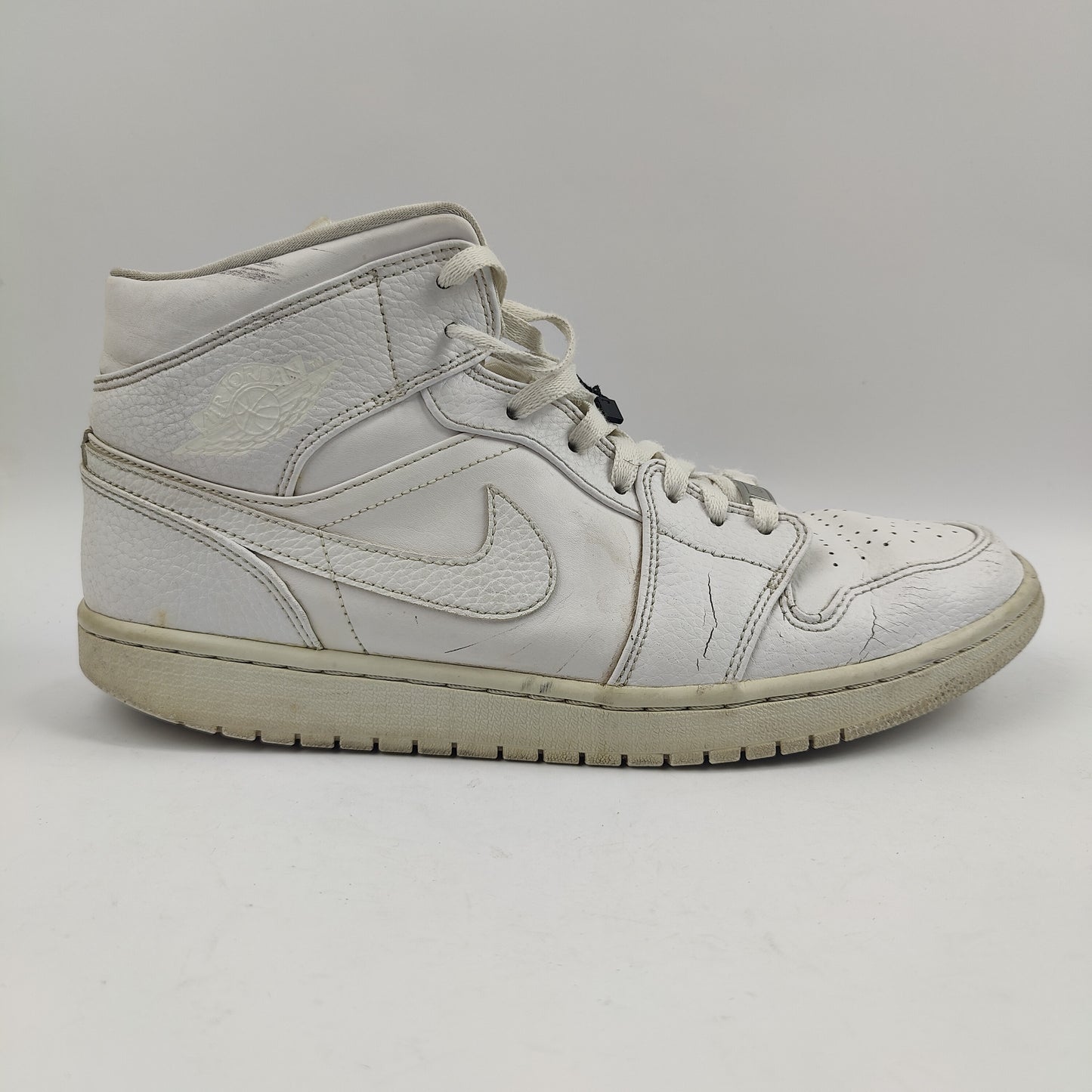 Jordan 1 Mid (UK/PK 9) - White - 4557339