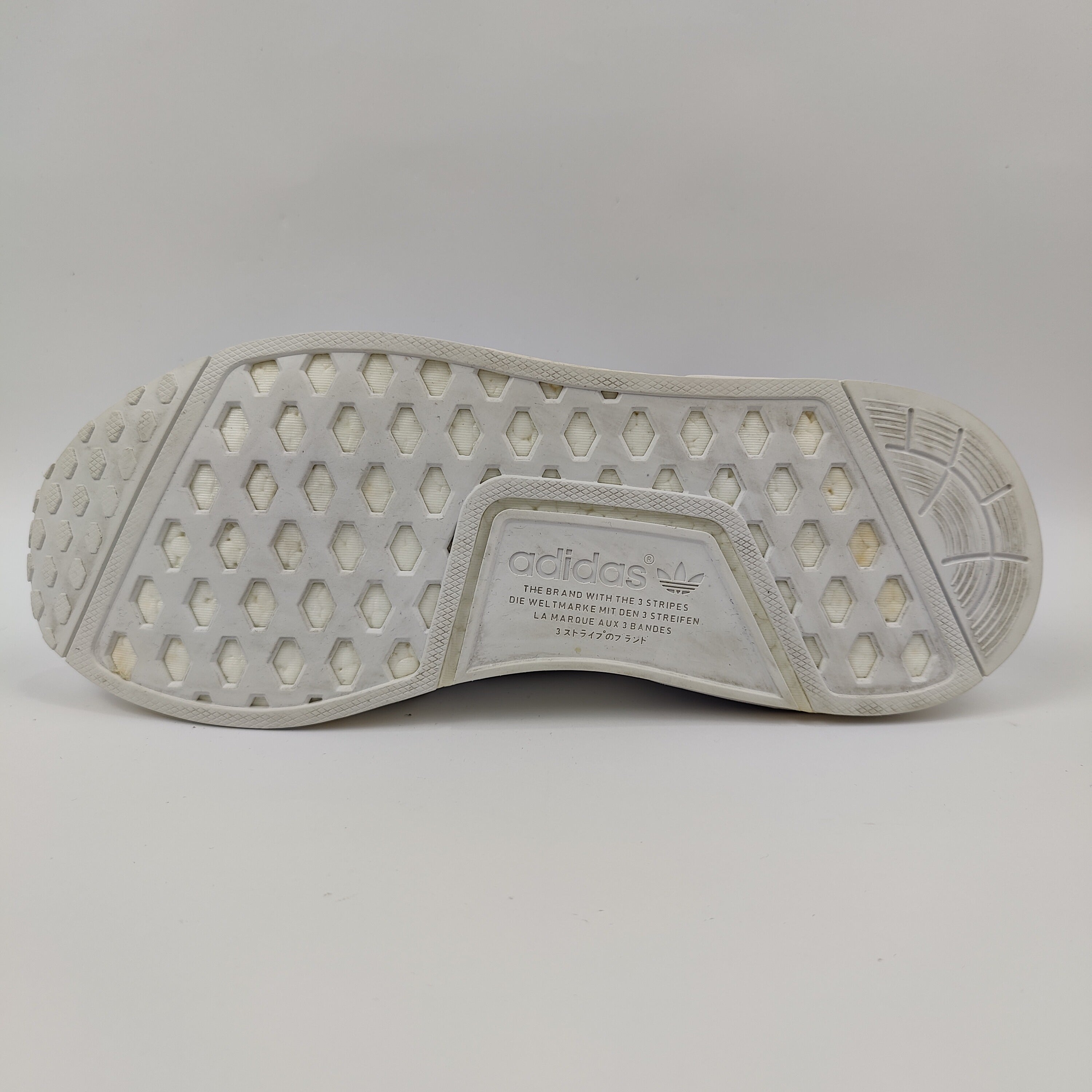 Adidas NMD R1 (UK/PK 10) - White - 4457546