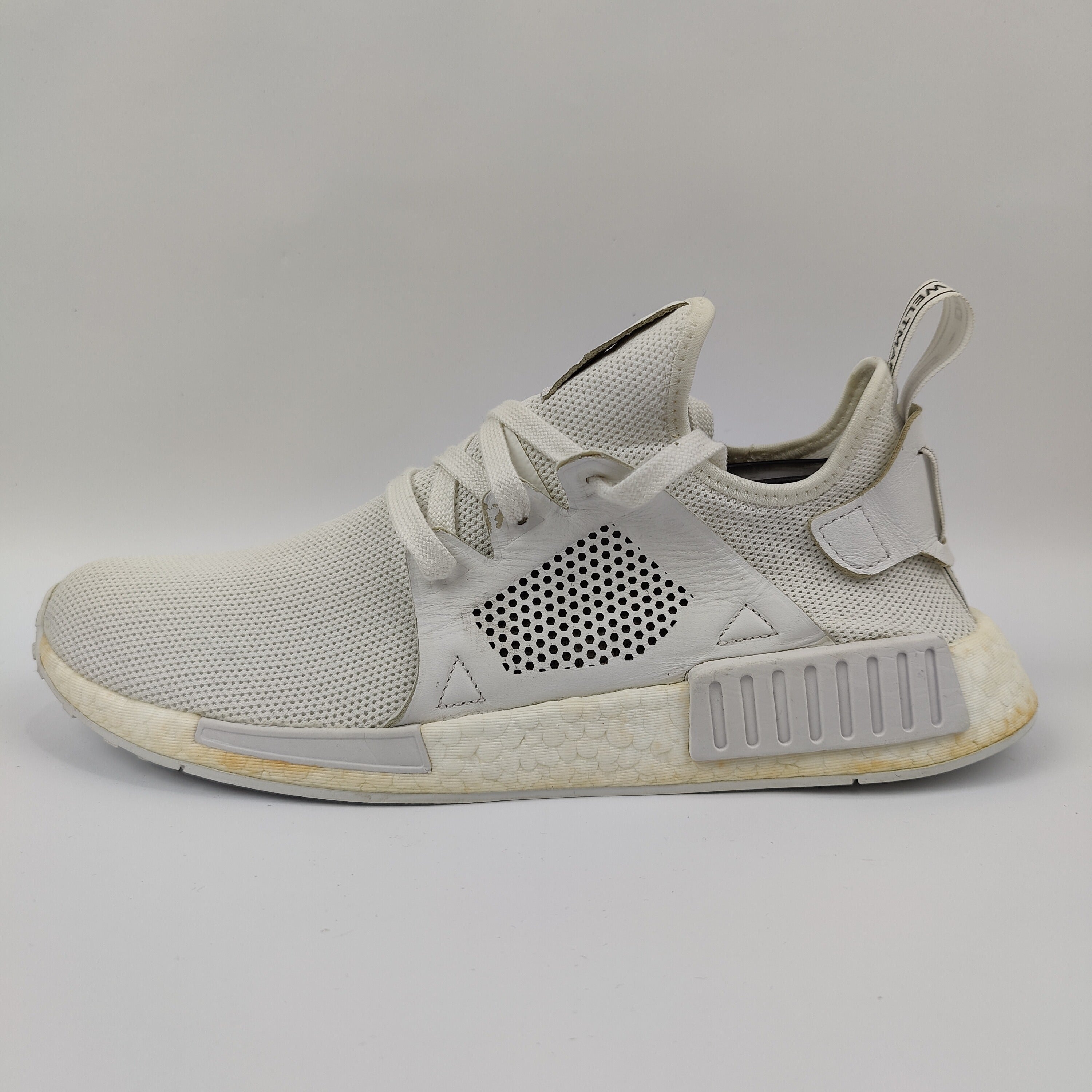 Adidas NMD R1 (UK/PK 10) - White - 4457546