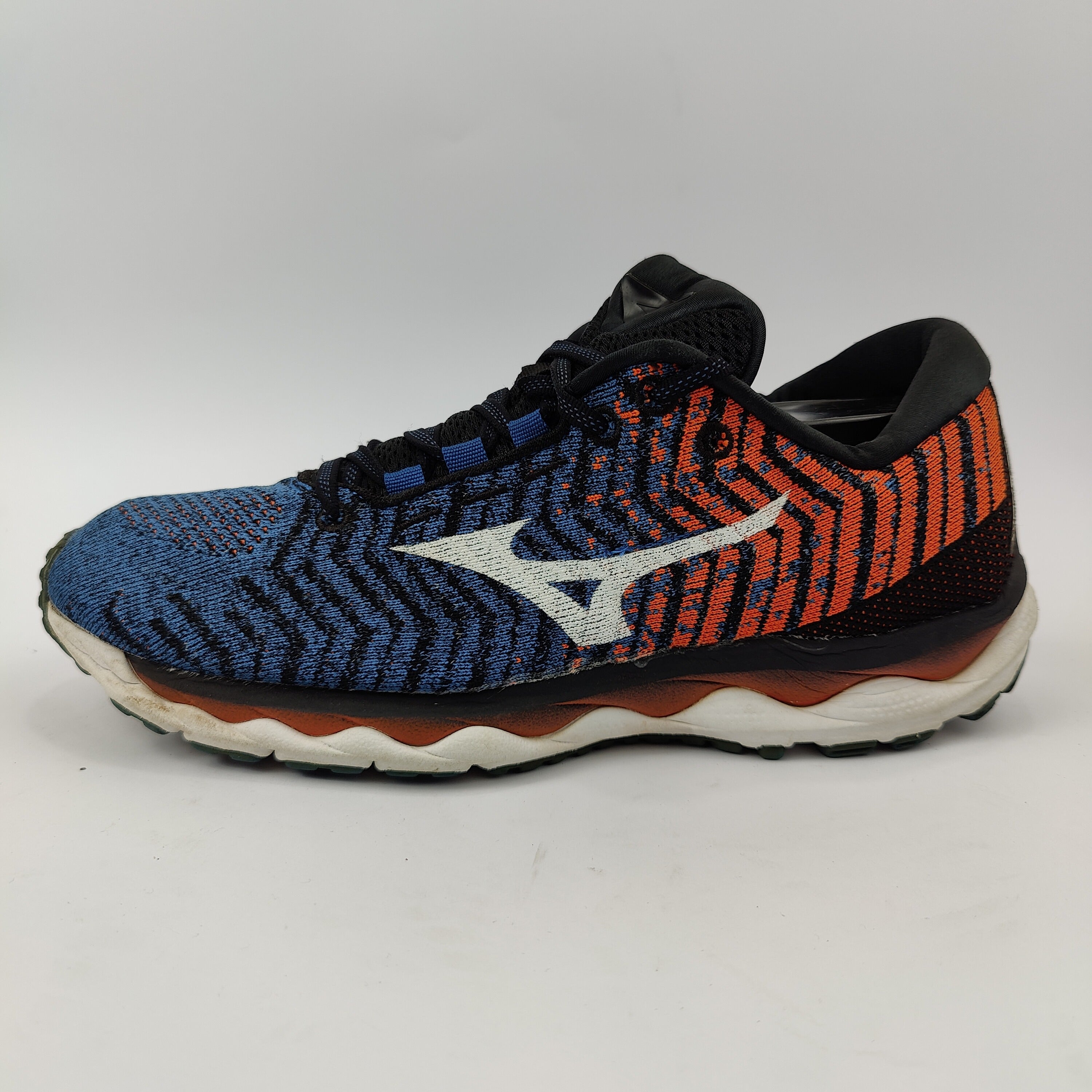Mizuno Wave Knit R2 (UK/PK 9) - Blue - 4307516