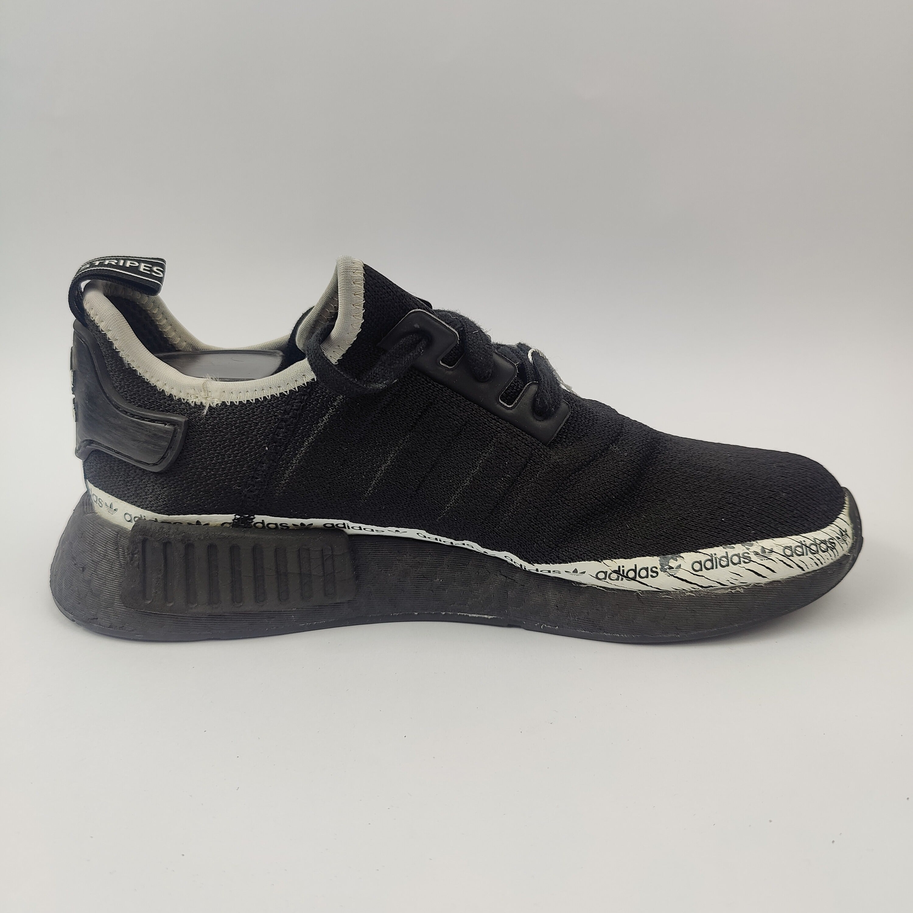 Adidas NMD R1 (UK/PK 7.5) - Black - 4158064