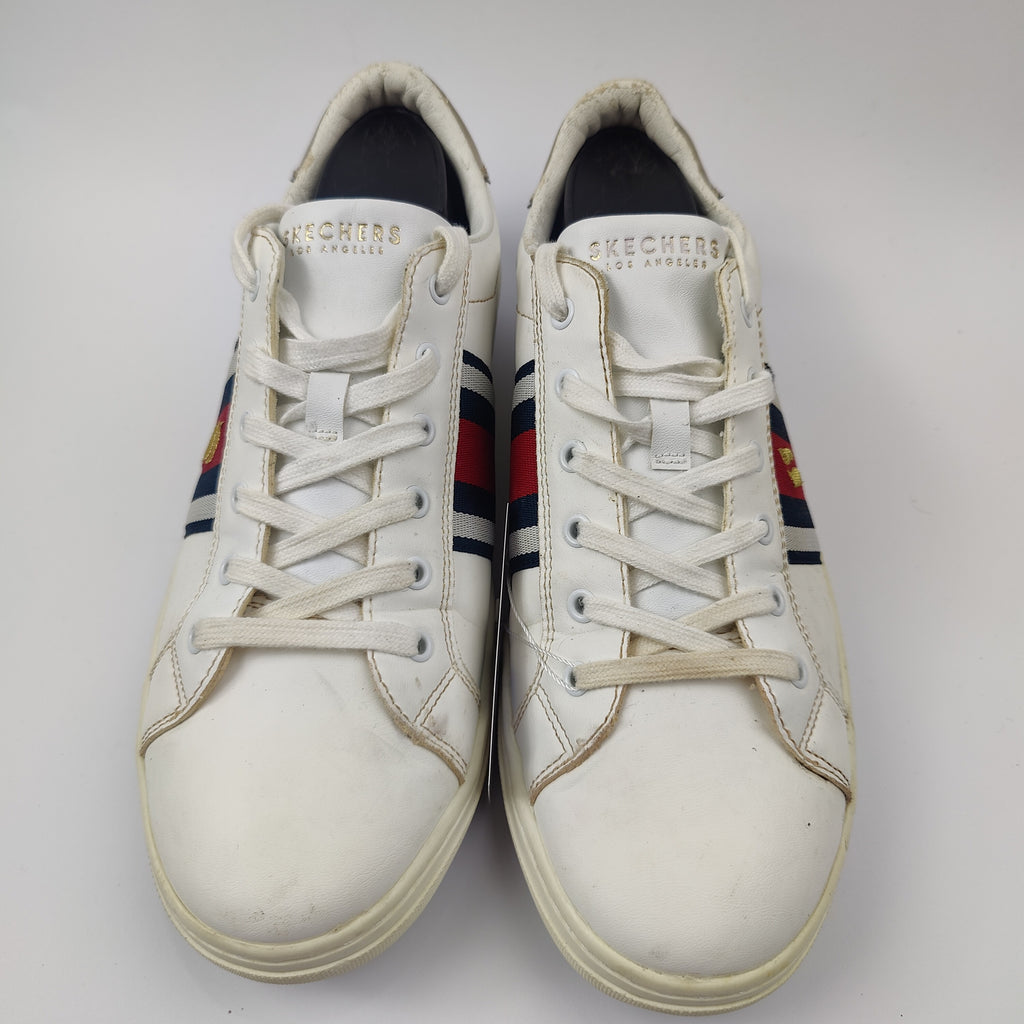 Skechers Goldie-Collegiate Cruizers (UK/PK 8) - White - 4108042