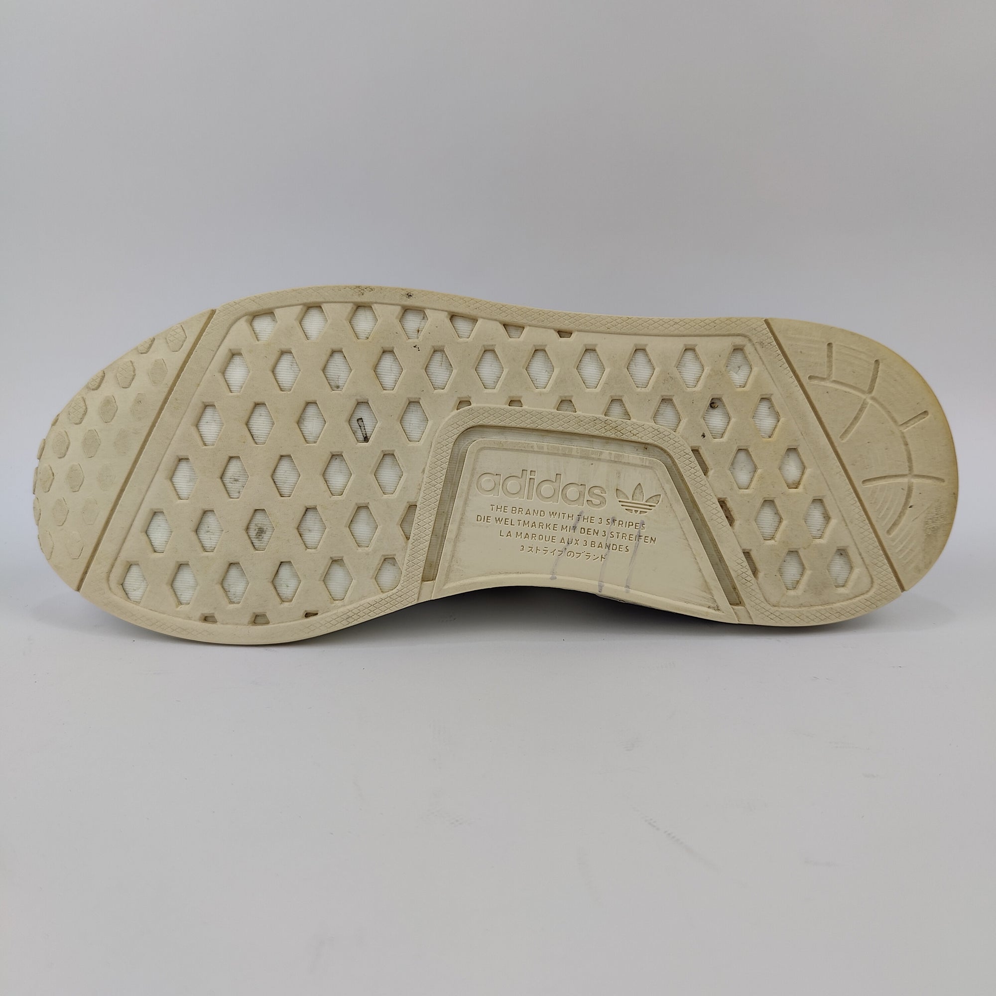 Adidas NMD R1 (UK/PK 8) - White - 4208118