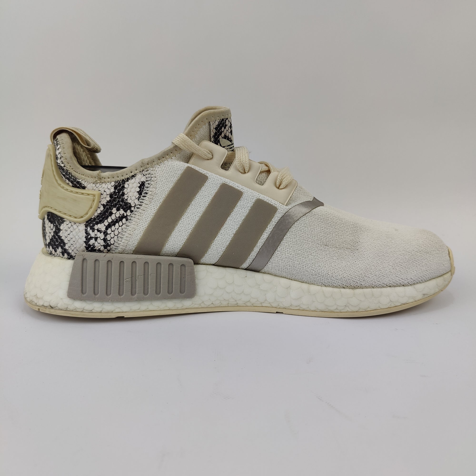 Adidas NMD R1 (UK/PK 8) - White - 4208118