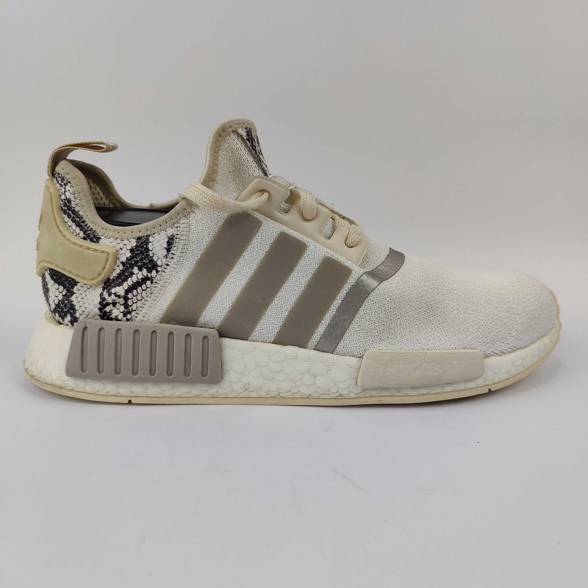 Adidas NMD R1 (UK/PK 8) - White - 4208118