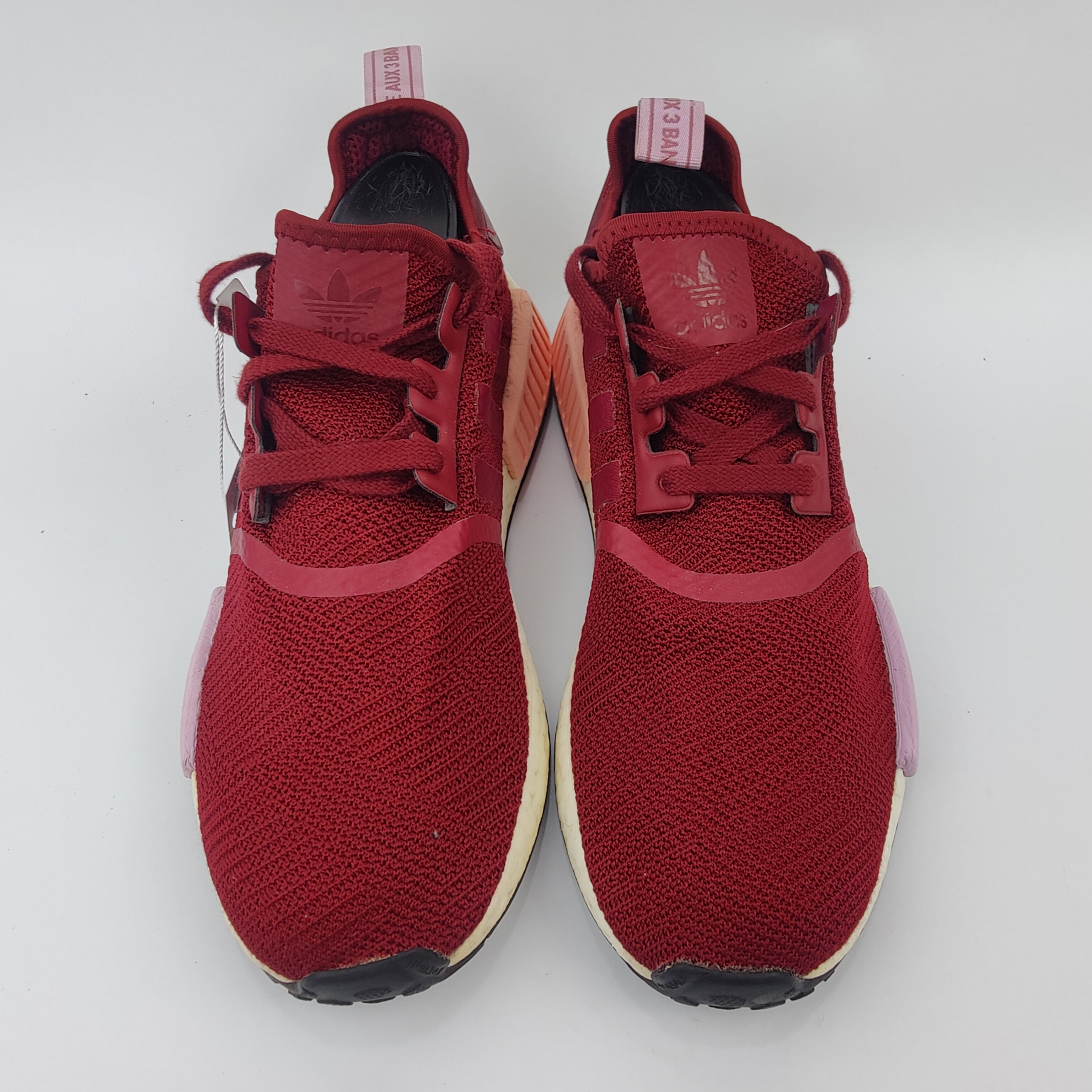 Adidas NMD R1 Hazy (UK/PK 7.5) - Red - 4158253