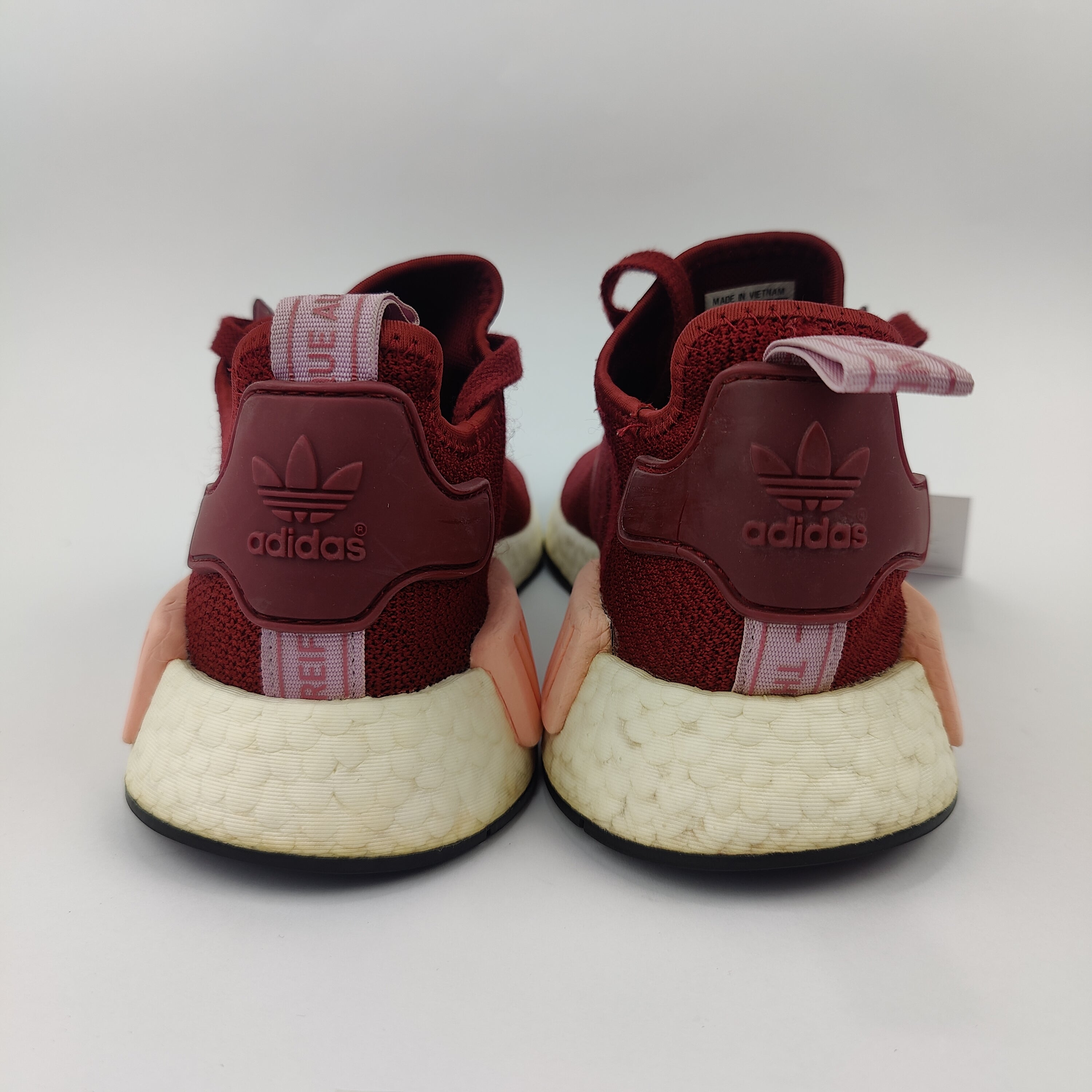 Adidas NMD R1 Hazy (UK/PK 7.5) - Red - 4158253