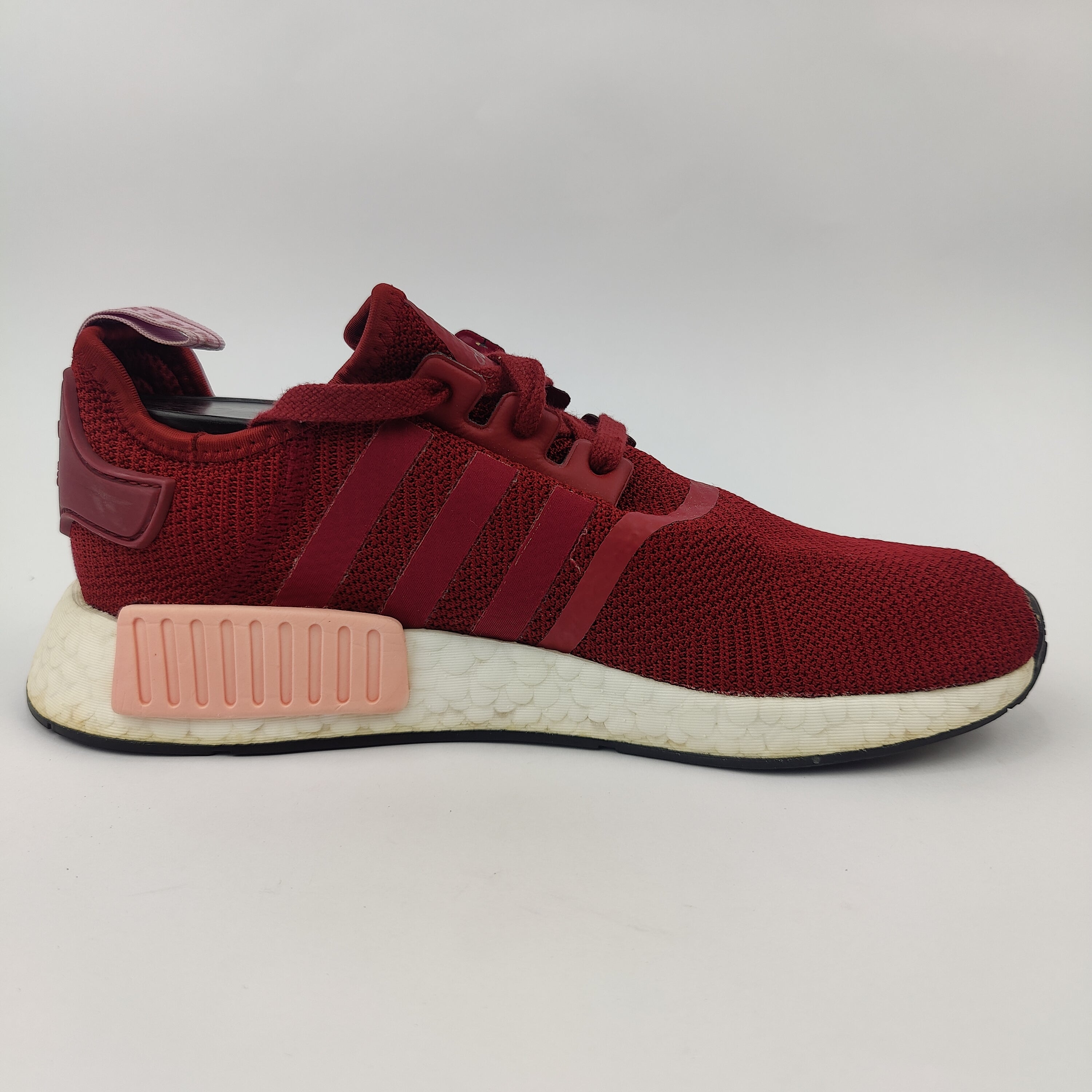 Adidas NMD R1 Hazy (UK/PK 7.5) - Red - 4158253
