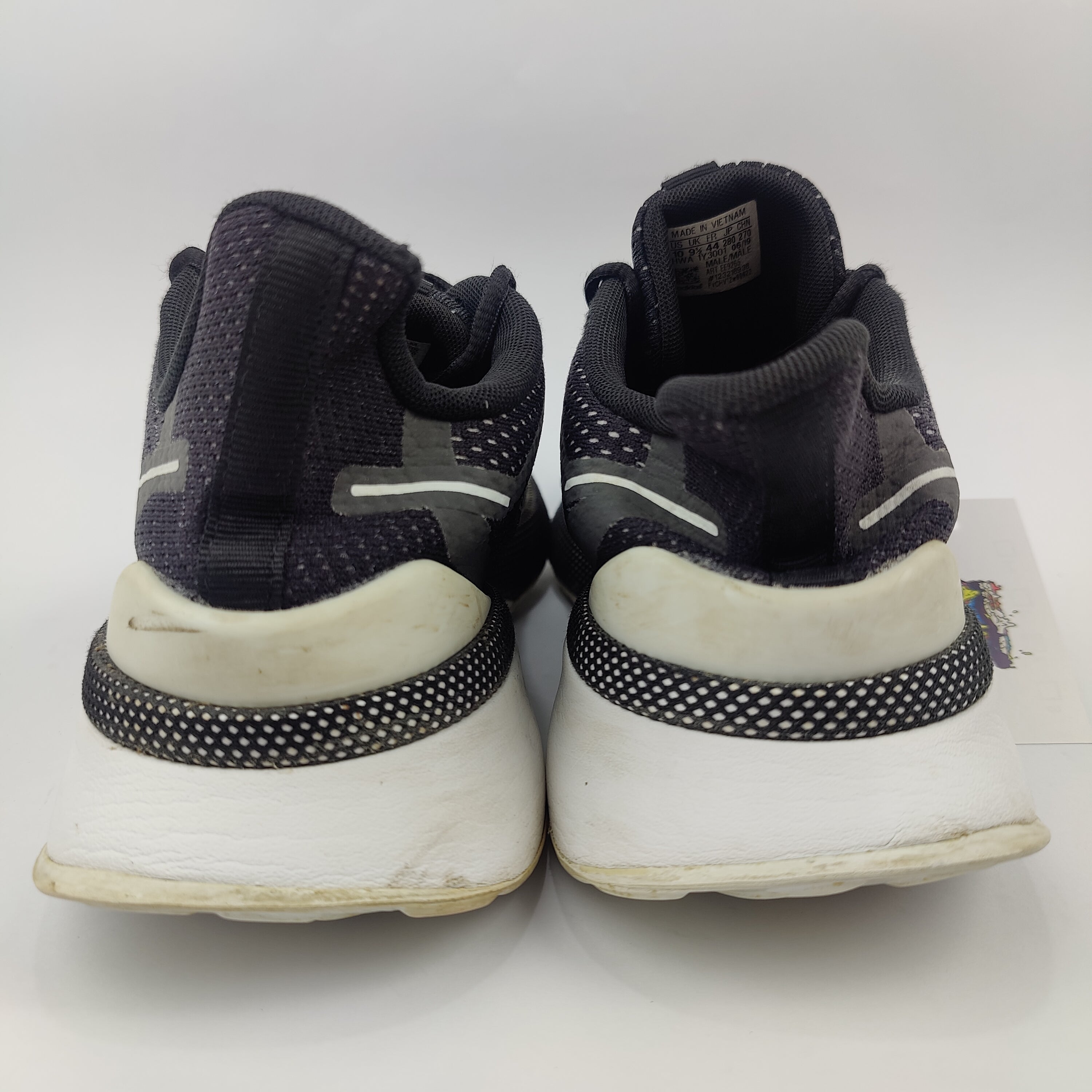 Adidas Nova Run (UK/PK 9.5) - Black - 4408231