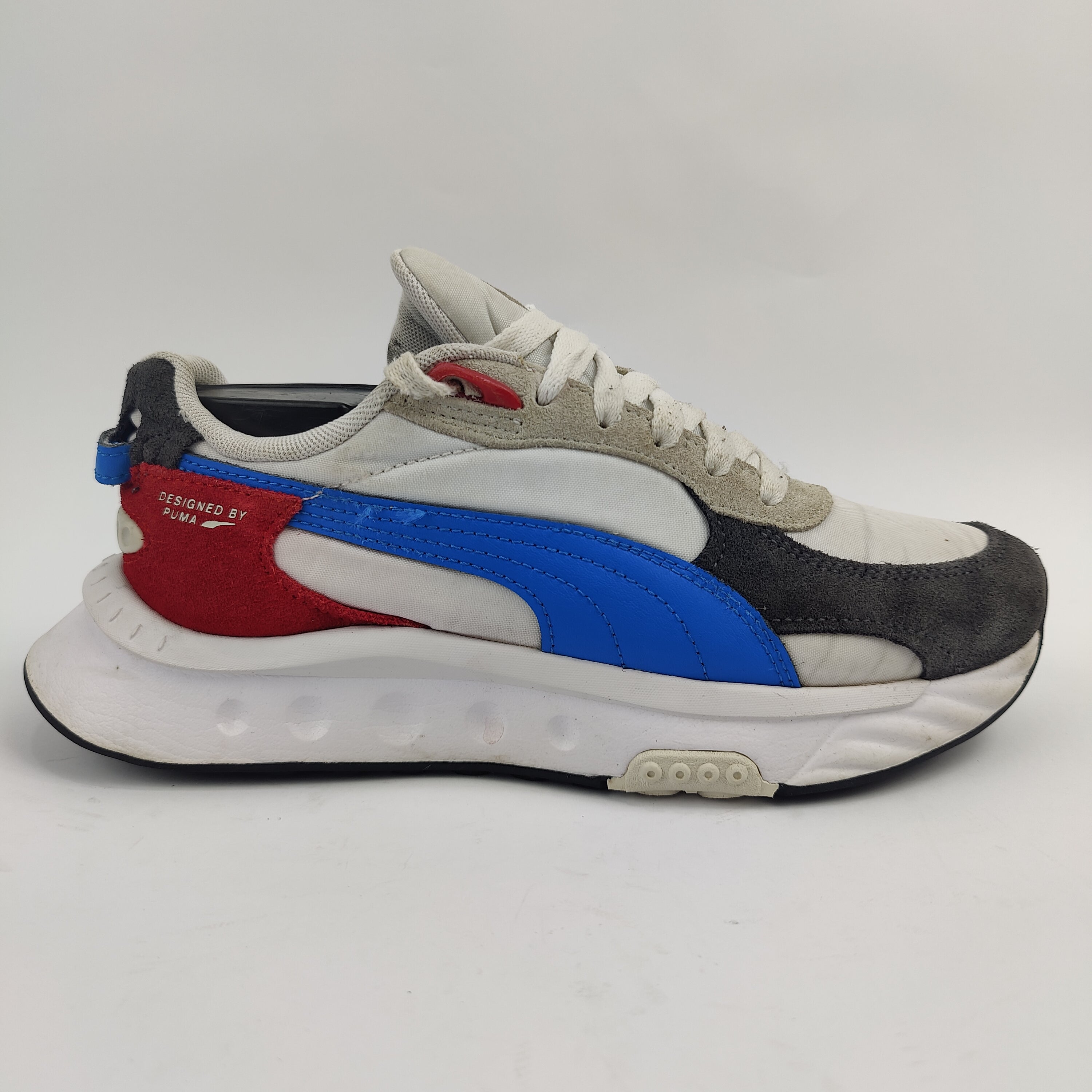 Puma Wild Rider (UK/PK 4.5) - Grey - 3758455