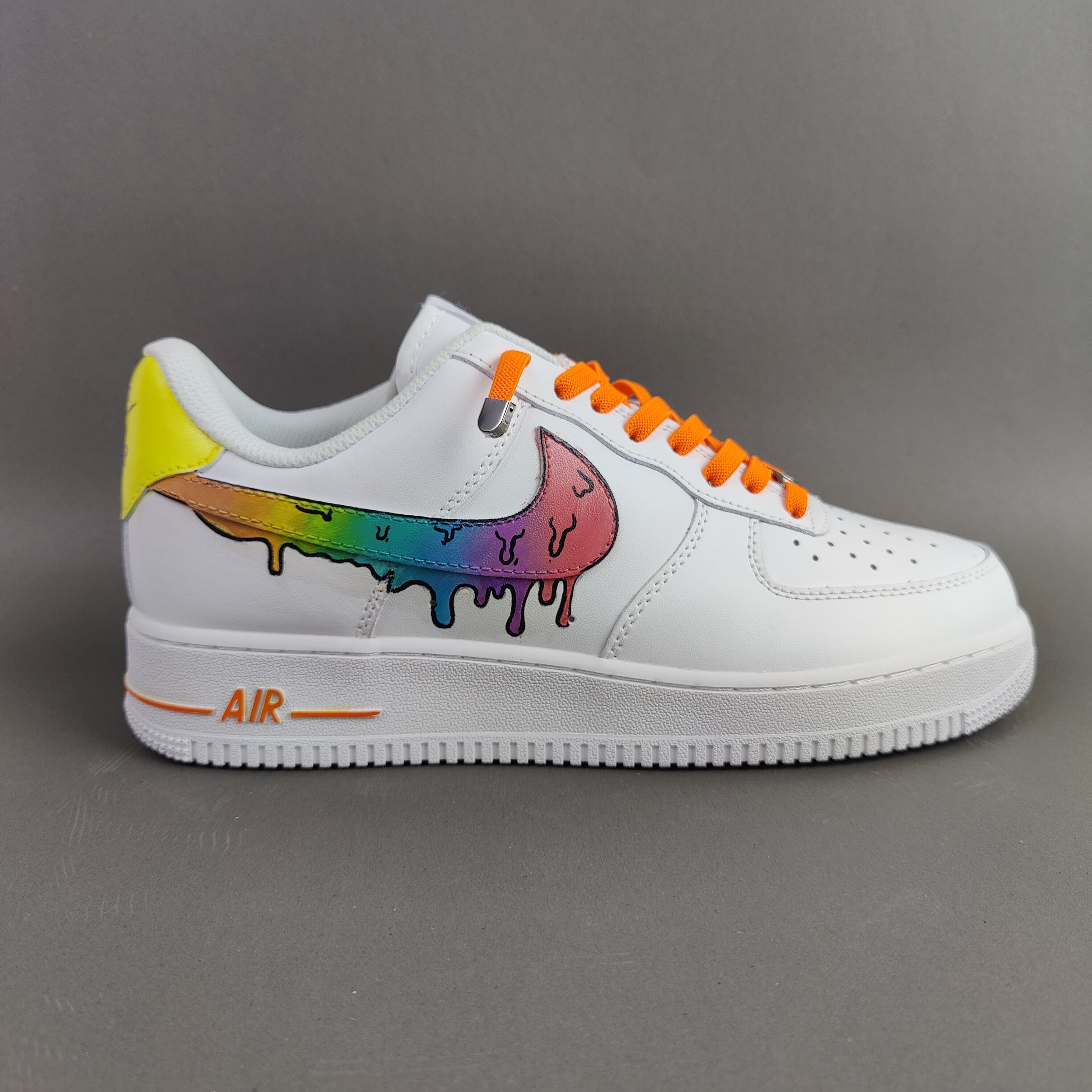 Dripping Rainbow - Slip On Lace Technology