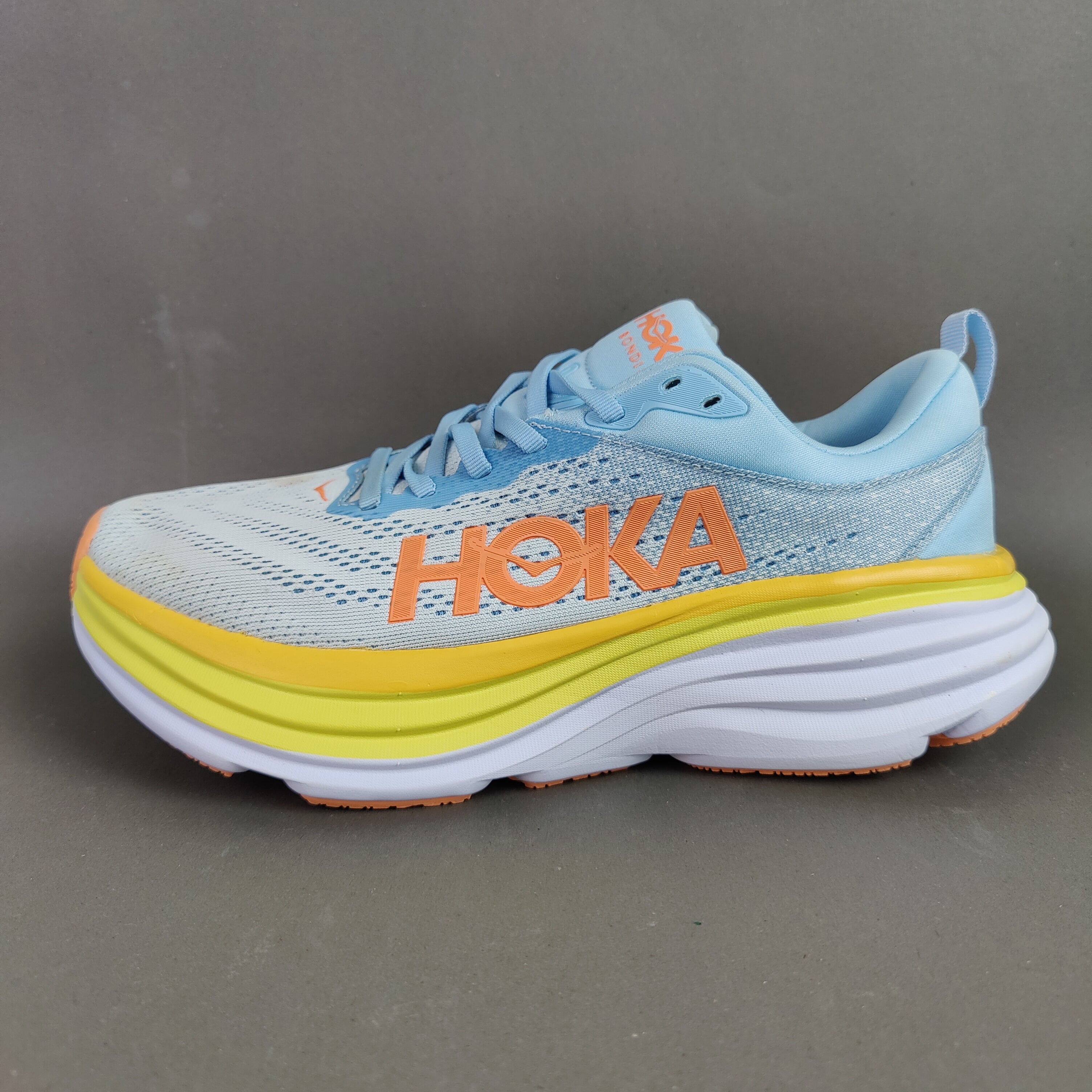 HOKA Bondi 8 (Dot Perfect) - Blue - Multiple Size