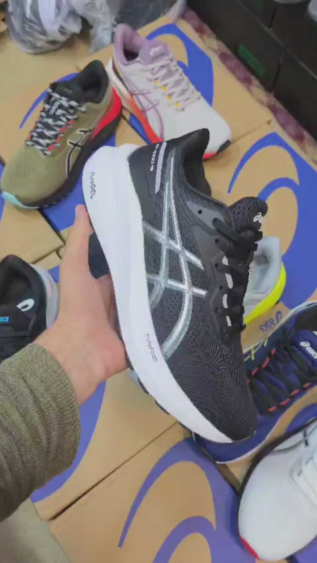 ASICS GT 1000 13 Cricket (Dot Perfect) - Black - Multiple Size