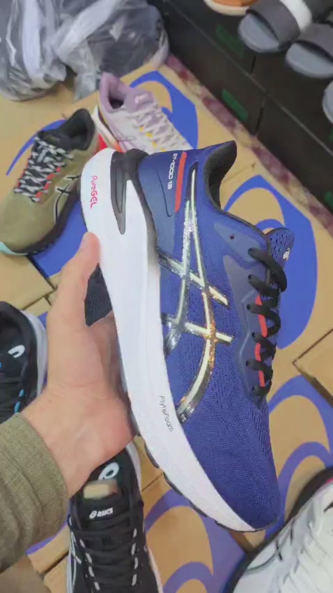 ASICS GT 1000 13 Cricket (Dot Perfect) - Blue - Multiple Size